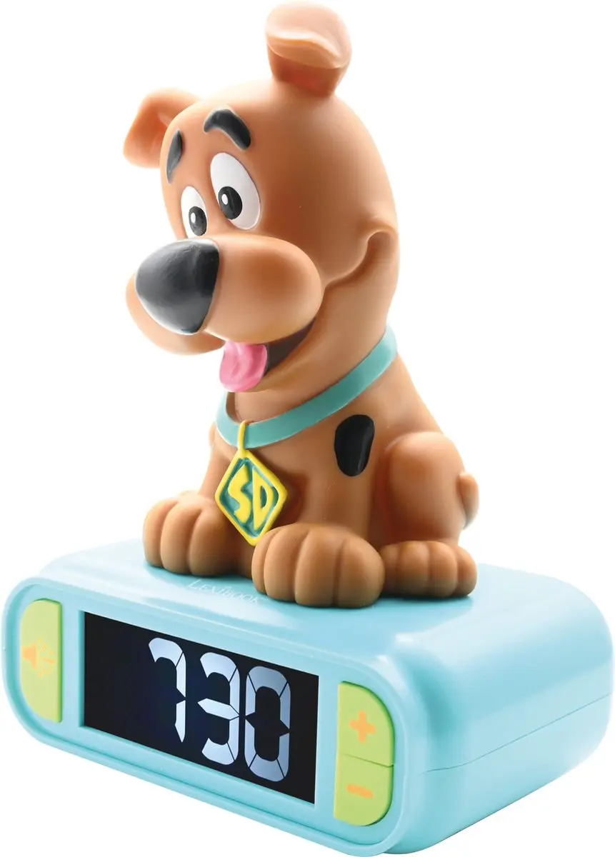 Lexibook Scooby Doo Wekker RL800SD - 3D Nachtlicht - afbeelding 2 van 6