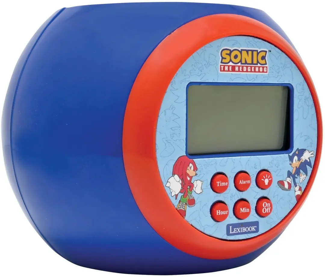 Lexibook Sonic Projector Wekker RL977SN - Blauw - afbeelding 4 van 6