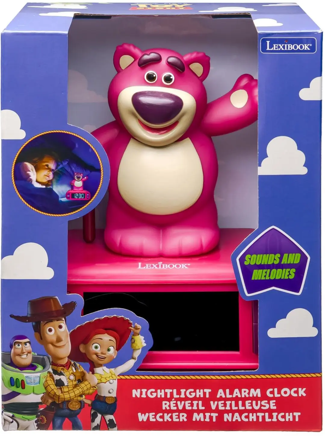 Lexibook Lotso Nachtlampje Wekker RL800TS1 - Roze - afbeelding 5 van 6