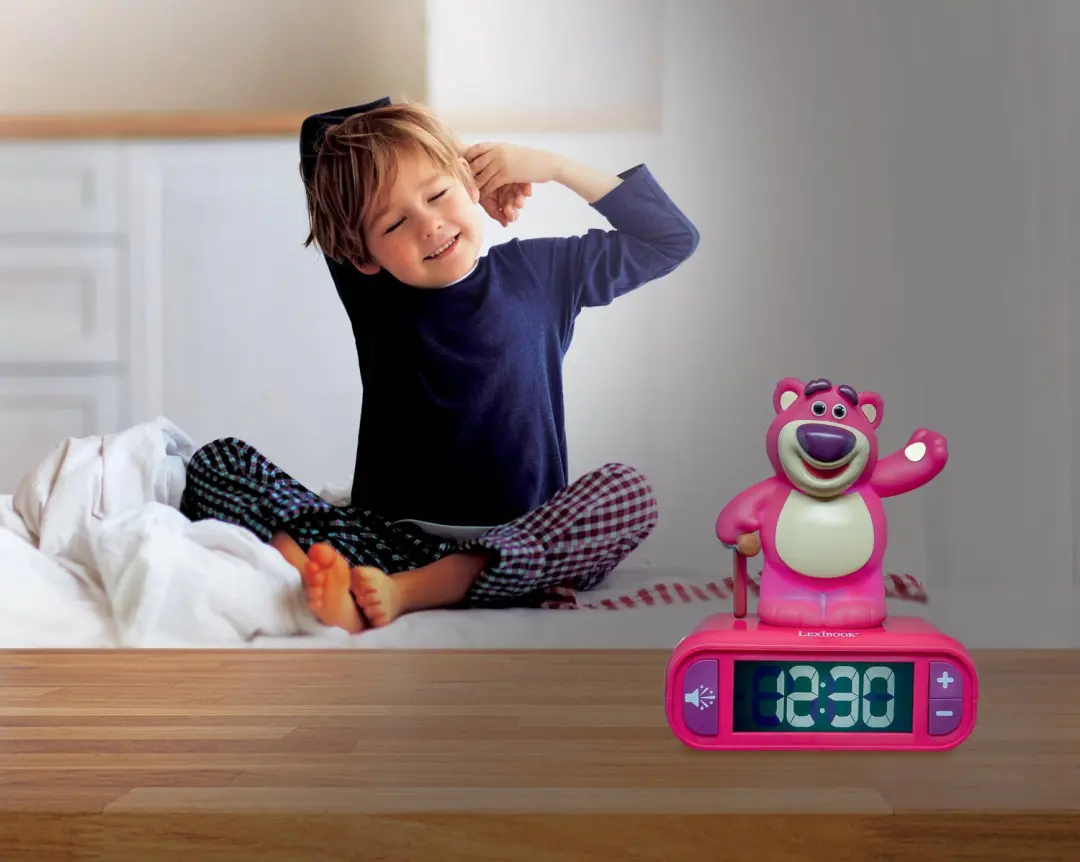 Lexibook Lotso Nachtlampje Wekker RL800TS1 - Roze - afbeelding 2 van 6