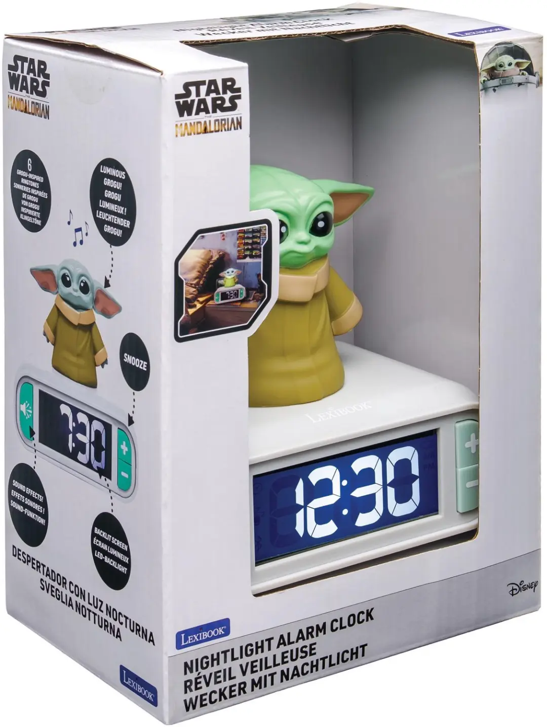 Lexibook RL800SW Star Wars Nachtlampje Wekker - afbeelding 5 van 6