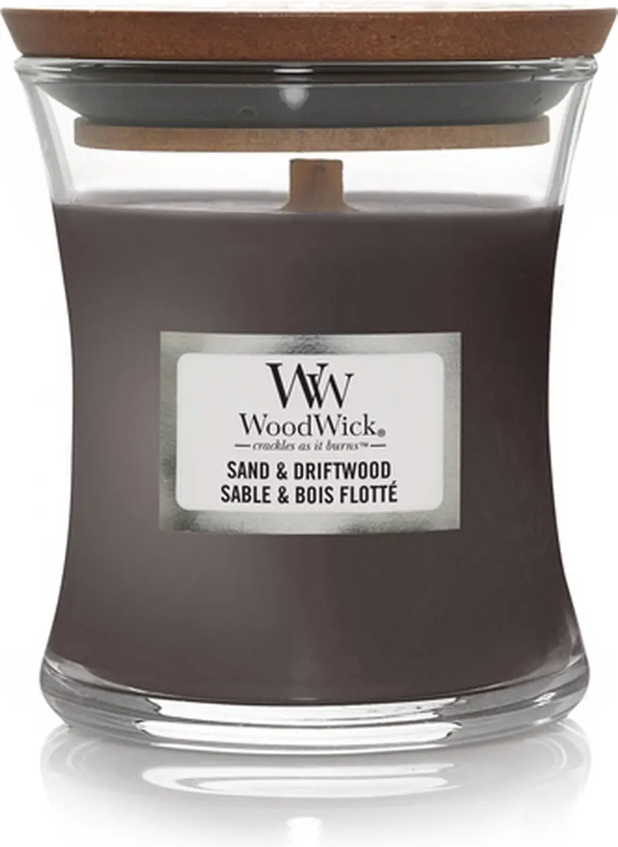 WoodWick Geurkaars Mini Sand & Driftwood