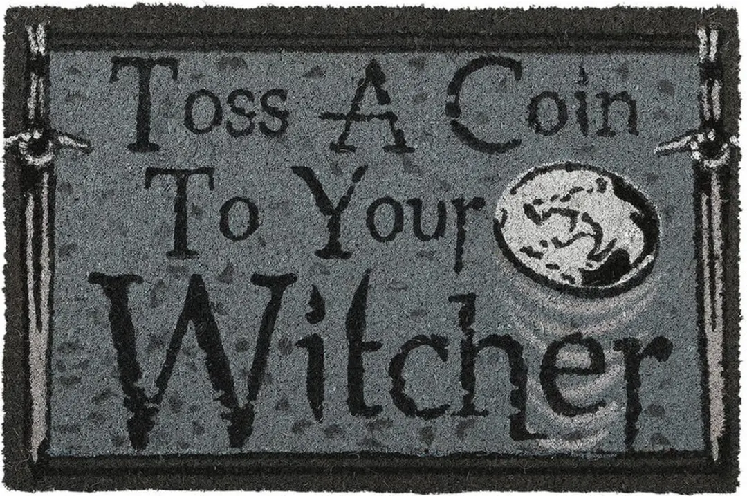 The Witcher Toss A Coin To Your Witcher Deurmat - 40x57cm - afbeelding 4 van 6