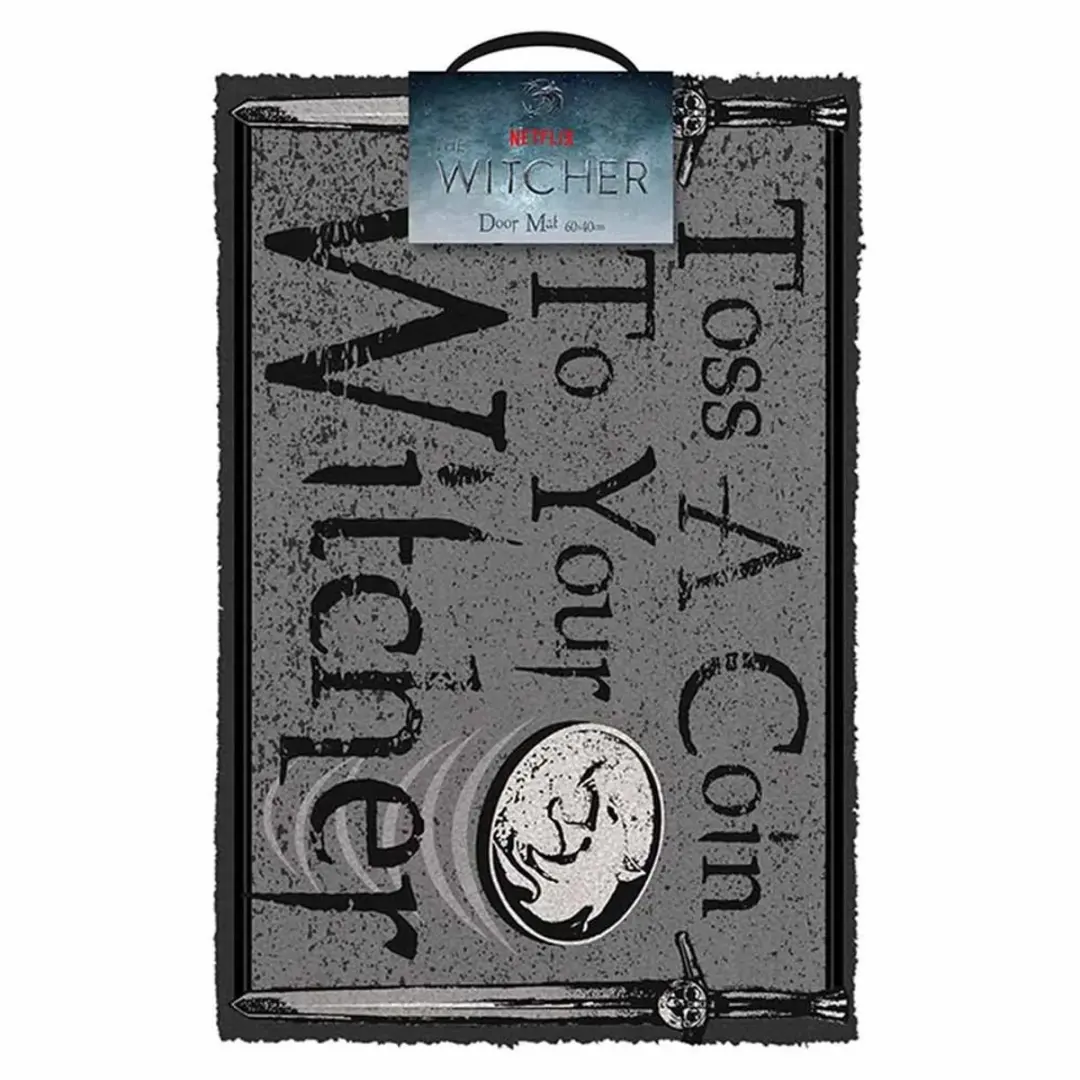 The Witcher Toss A Coin To Your Witcher Deurmat - 40x57cm - afbeelding 2 van 6