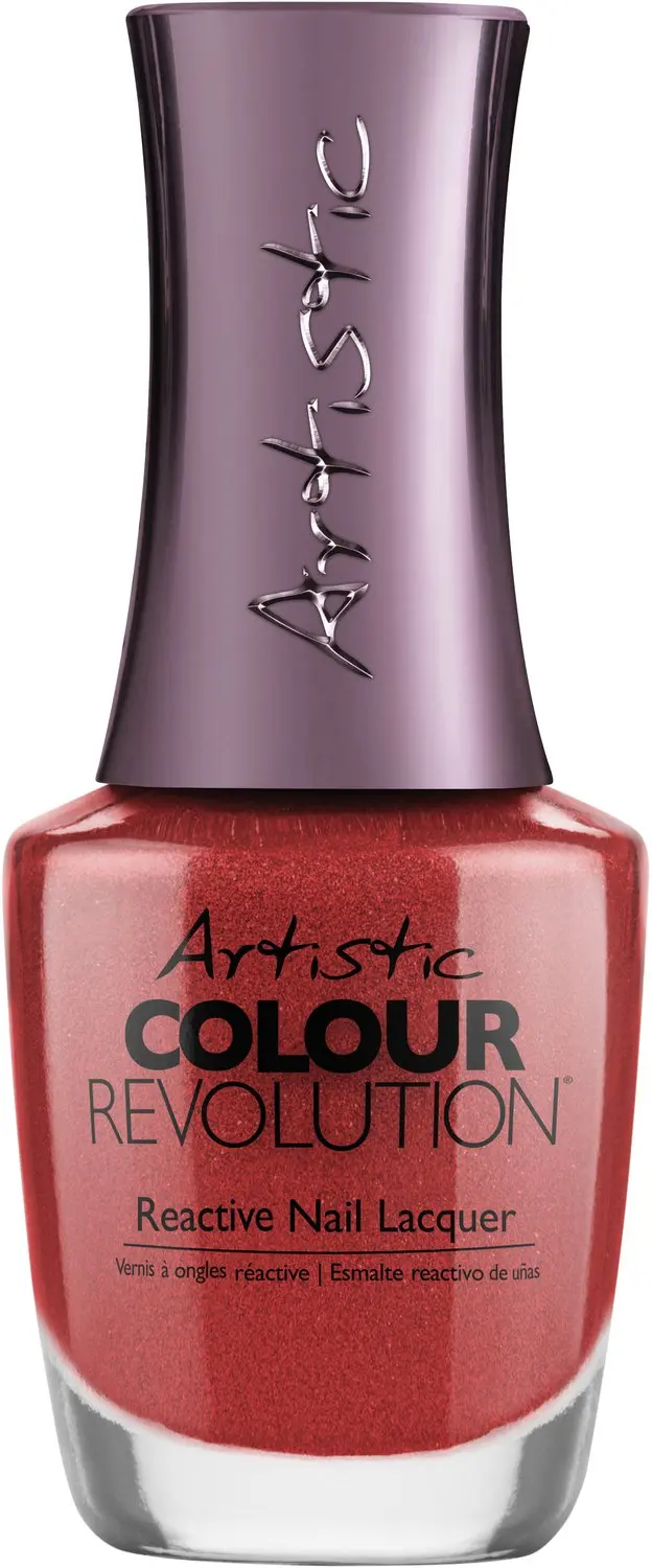 Artistic Nail Design Colour Revolution 'Social Flutterfly' ( Brique Goud achte S