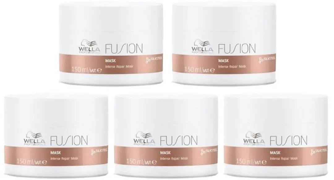 5x Wella Fusion Intense Repair Masker 150ml