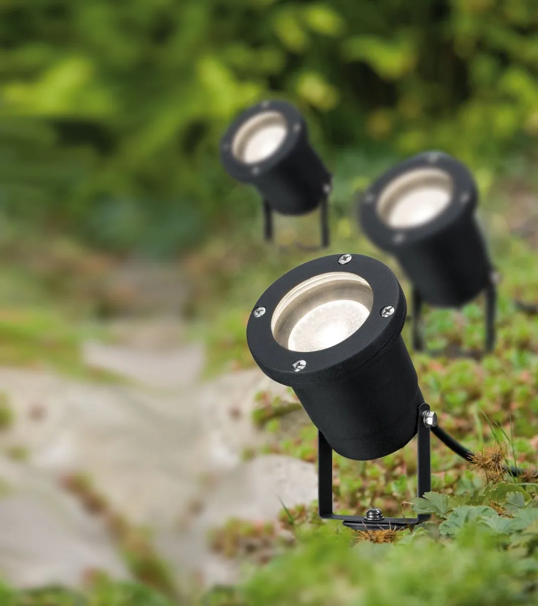 Paulmann LED Tuinspots IP65 3x3,5W 3000K - 3x230lm - Zwart