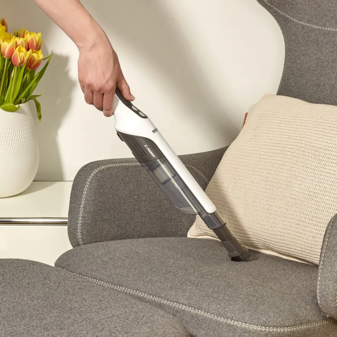Severin HV 7140 S'Power Handstofzuiger - 11 Airwatts - 30 minuten - Wit/Zwart