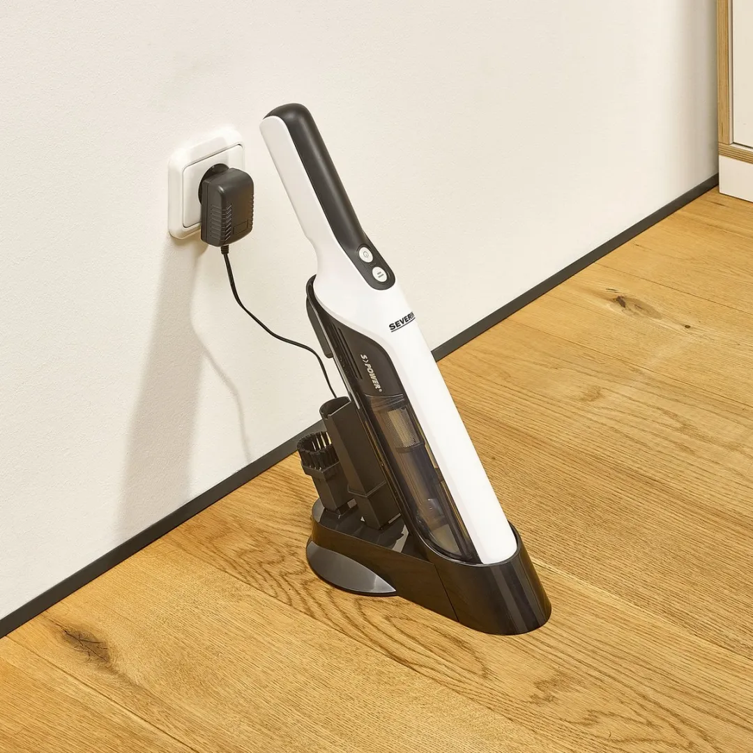 Severin HV 7140 S'Power Handstofzuiger - 11 Airwatts - 30 minuten - Wit/Zwart