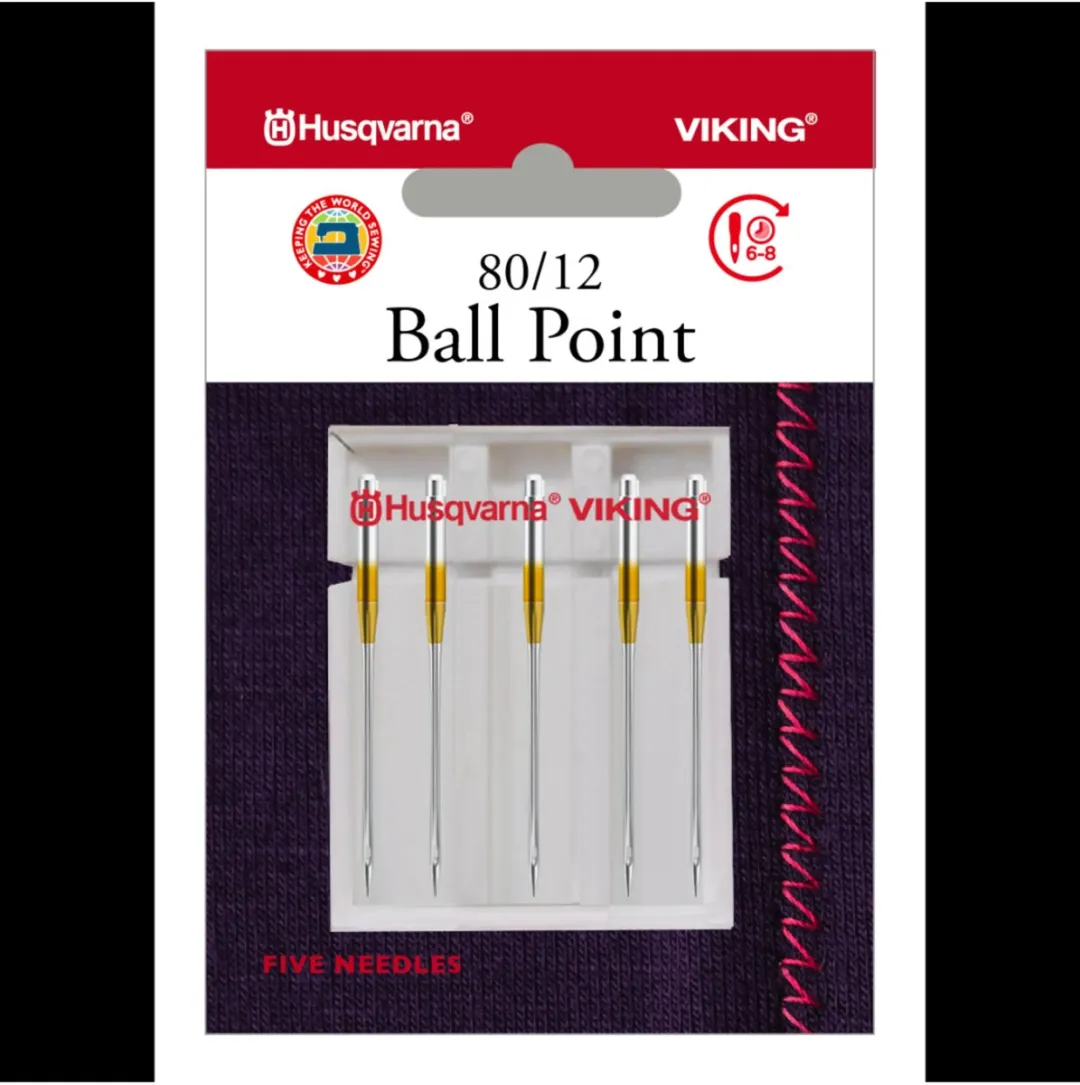 Husqvarna-Viking Ballpoint 80 Naalden