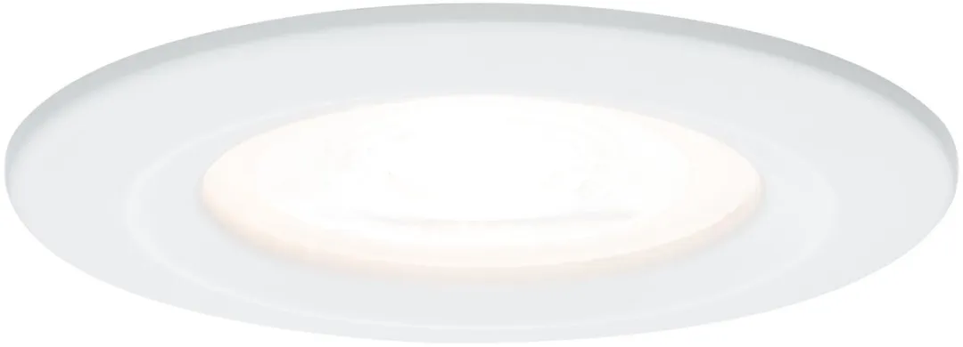 Paulmann Nova Basisset LED-inbouwlamp 3x6,5W 460lm 2700K IP44 - Wit mat