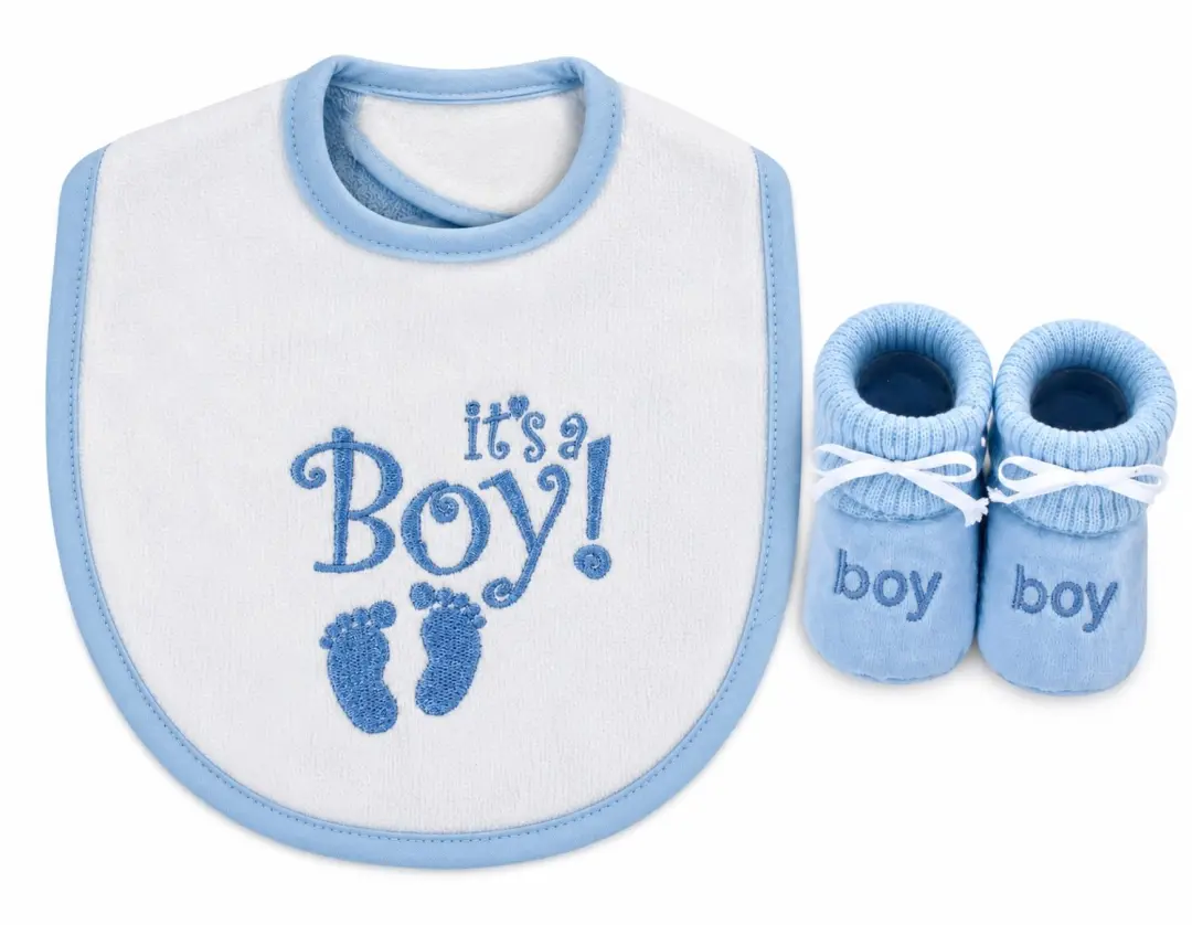 Petit Villain 2-delige Baby Cadeauset It's a Boy