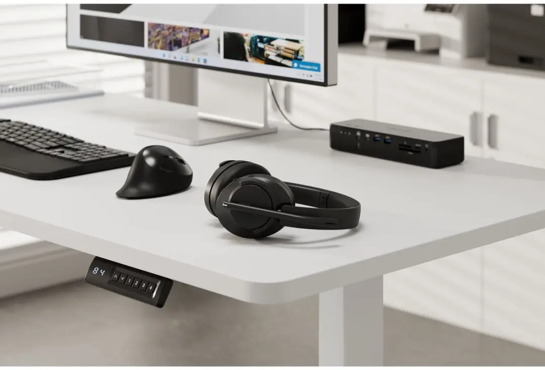 Kensington C3550 EQ Over-Ear Headset K97467WW - Zwart - afbeelding 5 van 6