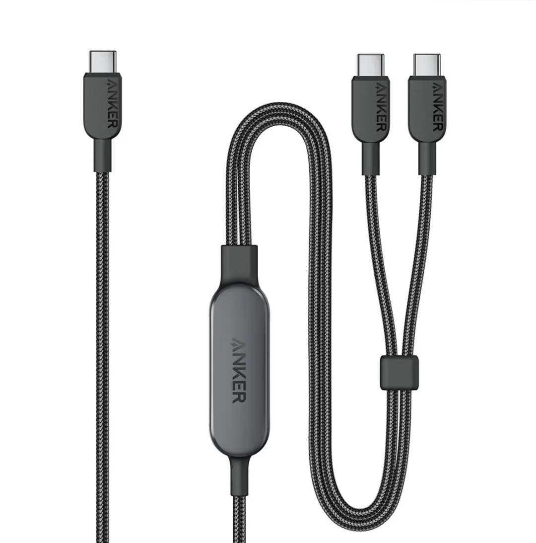 Anker A8895H11 USB-kabel 1,2 m USB C 2 x USB C 140 W Zwart