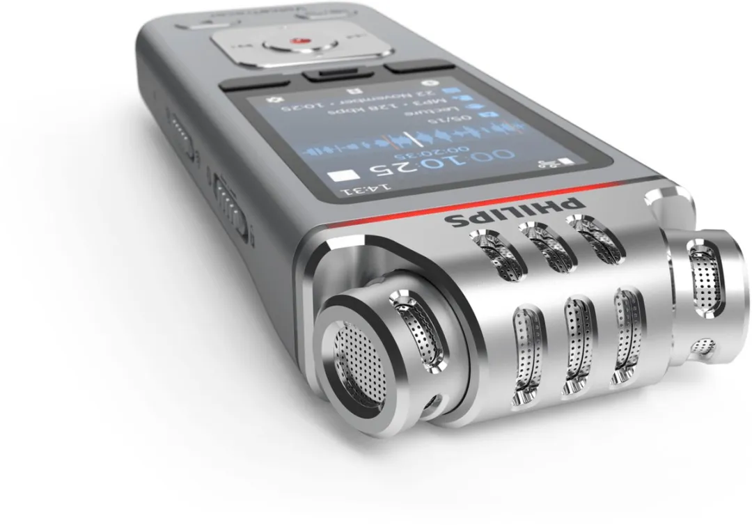 Philips VoiceTracer DVT41225 Audio Recorder - Zilver