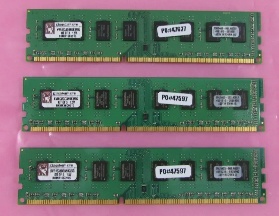 Kingston KVR1333D3N9K3/6G