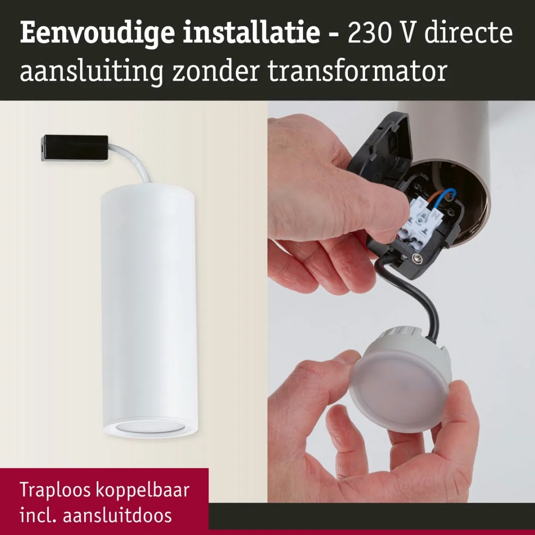 Paulmann LED Plafondlamp 3-Step-Dim Barrel 6W - 2700K