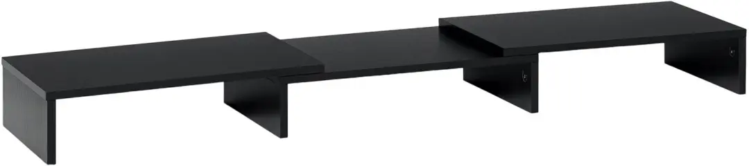 Vinsetto-monitorstandaard-MDF-117x23,5x10cm-Zwart