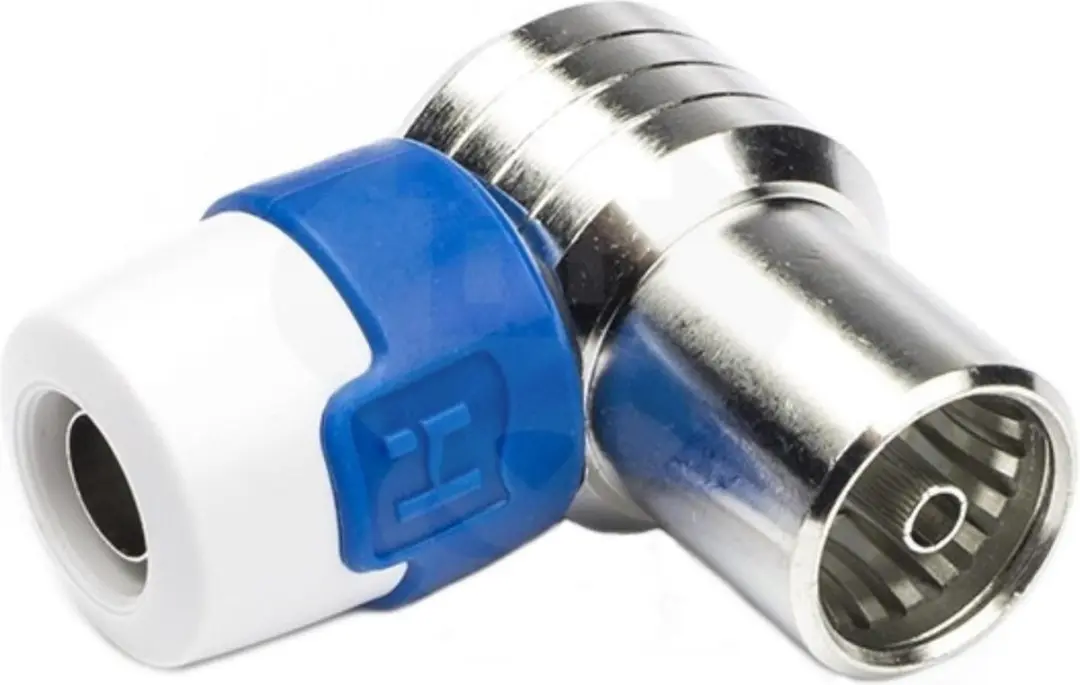 Hirschmann female IEC connector angled 4G