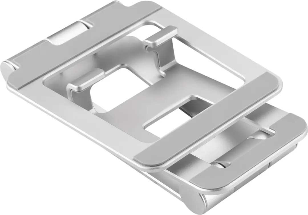 InLine Aluminium Tablet & Smartphone Standaard - Zilver - afbeelding 6 van 6