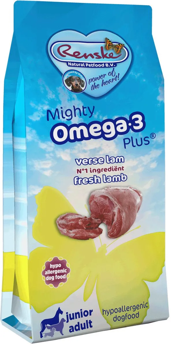 Renske Mighty Omega Plus Lam Hondenvoer 6.5kg