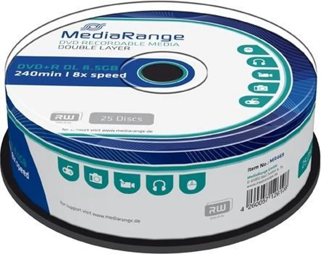 MediaRange MR469 DVD+R 8,5GB