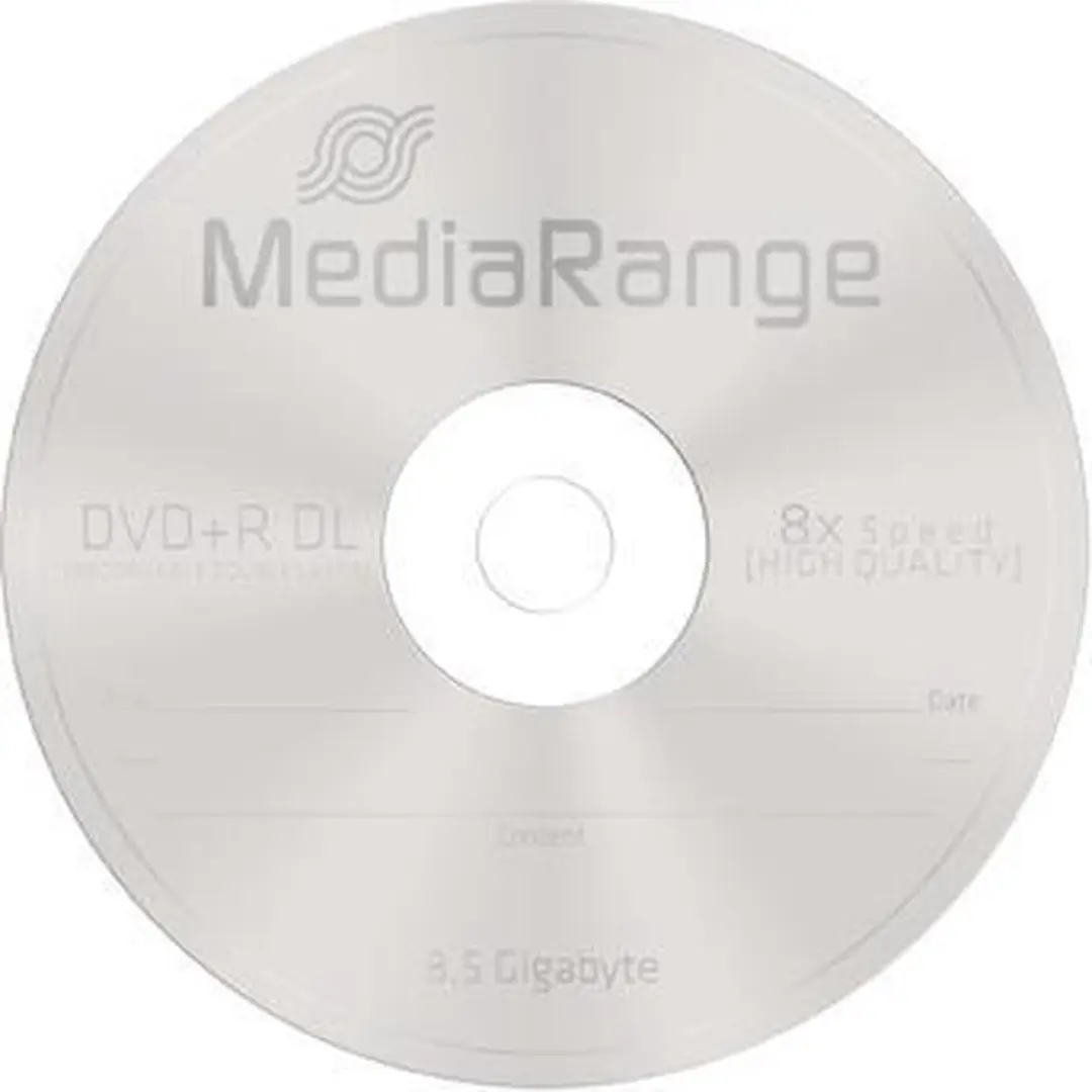MediaRange MR469 DVD+R 8,5GB - Cakebox 25 stuks - afbeelding 3 van 3
