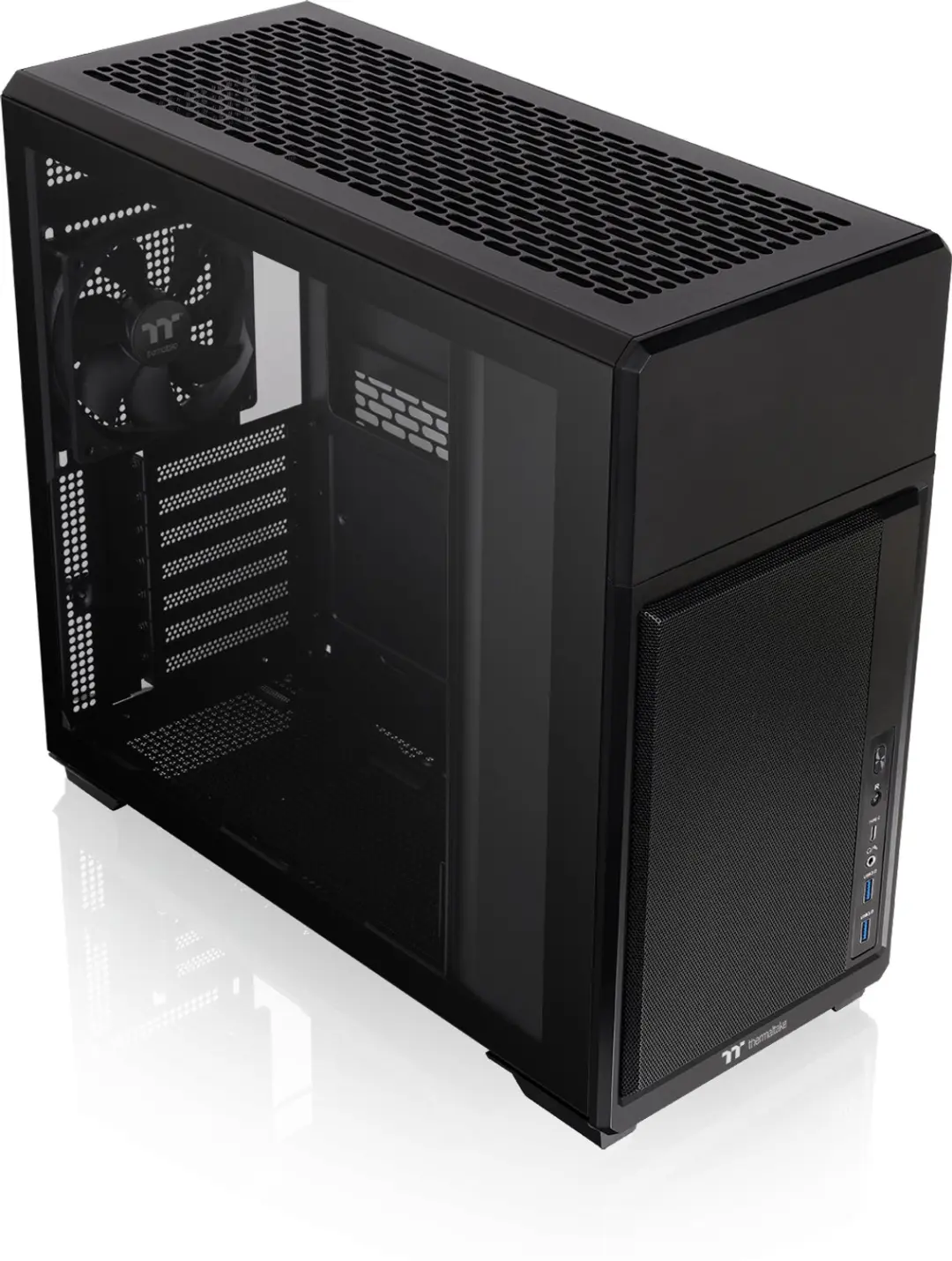 Thermaltake TR300 TG CA-11M-00M1WN-00 PC-Behuizing - Zwart - afbeelding 2 van 6