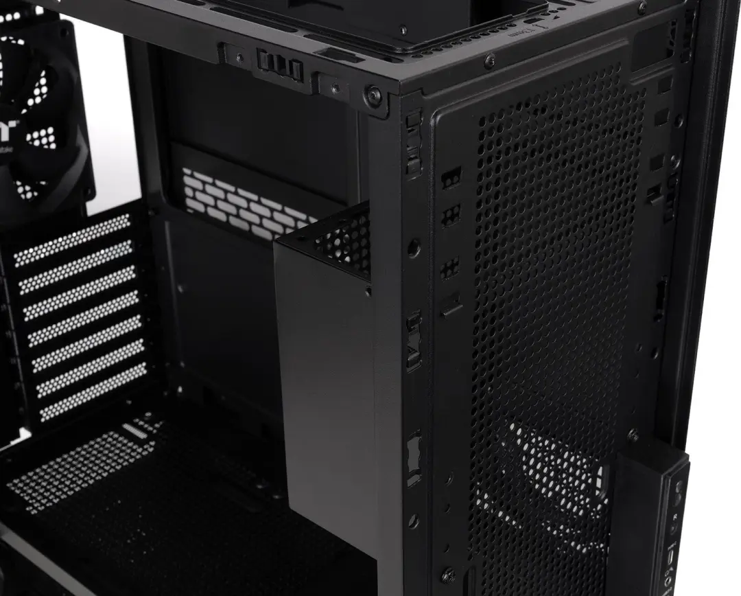 Thermaltake TR300 TG CA-11M-00M1WN-00 PC-Behuizing - Zwart - afbeelding 3 van 6