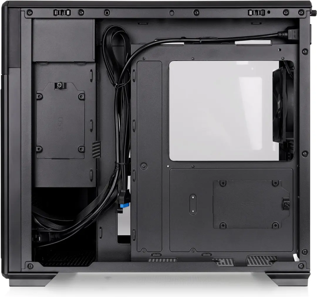 Thermaltake TR300 TG CA-11M-00M1WN-00 PC-Behuizing - Zwart - afbeelding 4 van 6