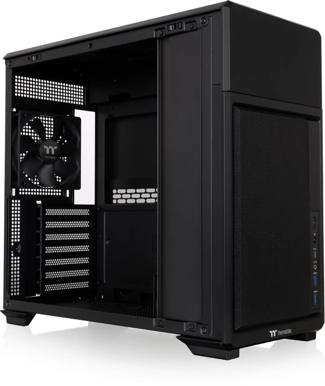 Thermaltake TR300 TG CA-11M-00M1WN-00 PC-Behuizing - Zwart - afbeelding 5 van 6