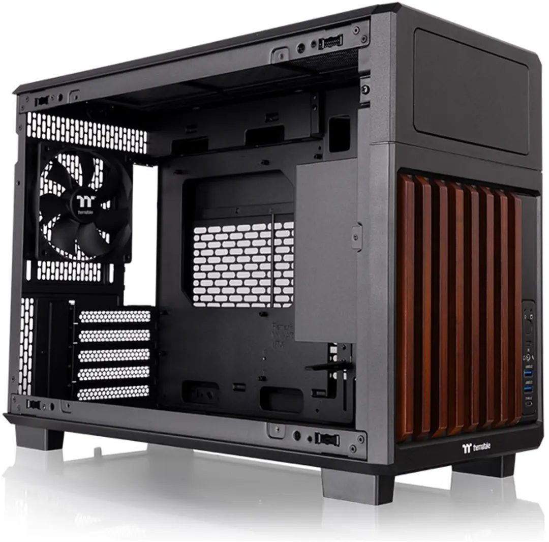 Thermaltake TR200 WS CA-11L-00S1NN-WS Behuizing - Zwart - afbeelding 2 van 6