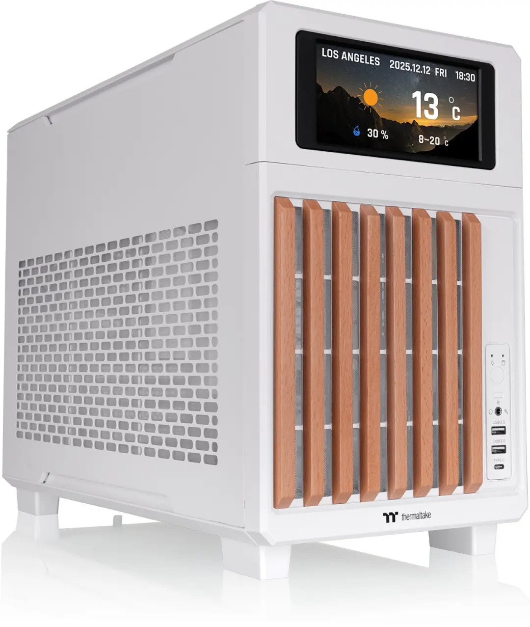 Thermaltake TR200 WS Micro-ATX Behuizing - Wit - afbeelding 4 van 6