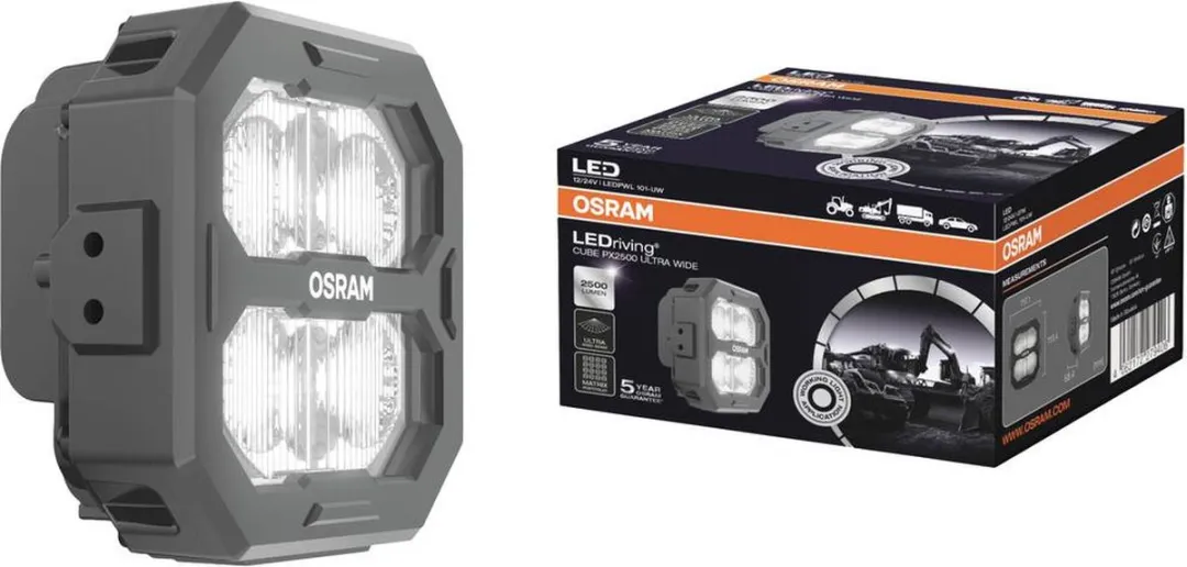 Osram LEDriving Cube PX2500 Ultra Wide 27W Werkschijnwerper