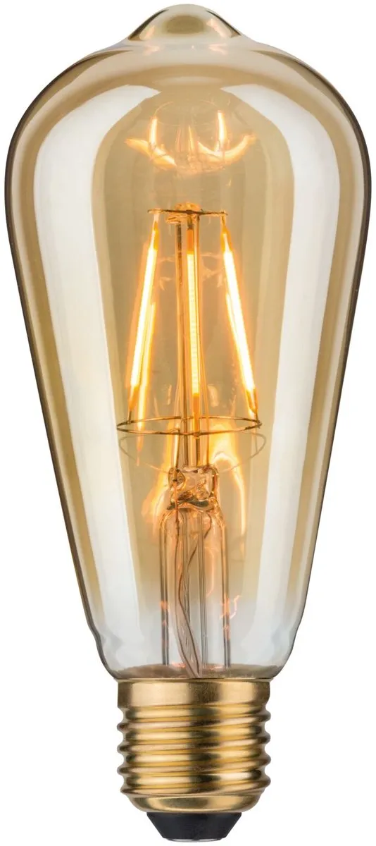 Paulmann 1879 Filament LED-kolf Rustika E27 4,4W 250lm 1800K - Goud