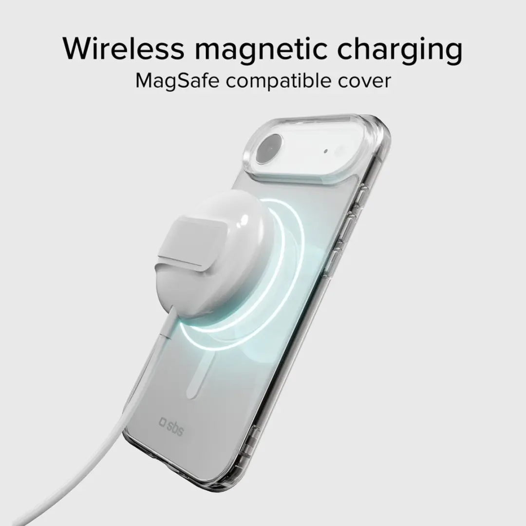 sbs mobile Cover Apple iPhone Air Transparant MagSafe compatible - afbeelding 5 van 6