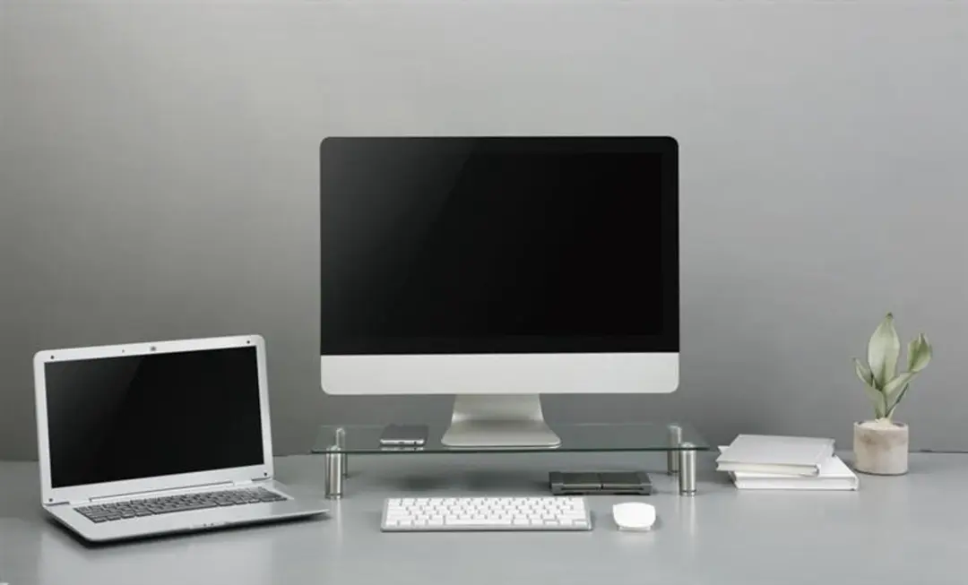 Gembird Glazen Monitorstandaard MS-TABLE-GM-01 - afbeelding 3 van 6