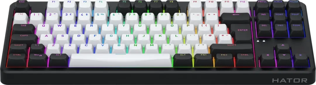 HATOR Rockfall 3 TKL Wireless HTK850EU Gaming Toetsenbord - Zwart - afbeelding 6 van 6