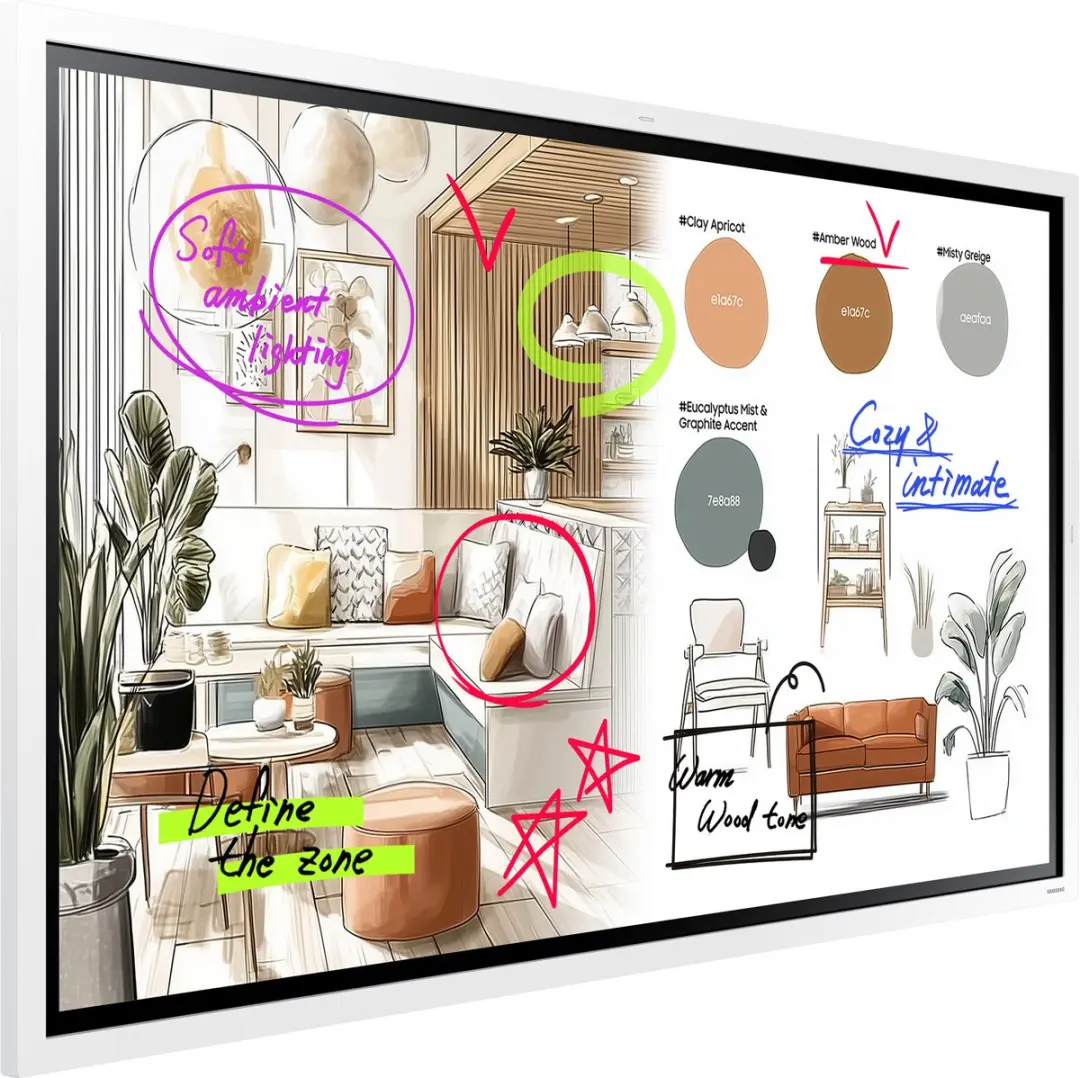 Samsung Flip Pro WM55FX LH55WMFWBGCXEN Digitale Signage - afbeelding 6 van 6