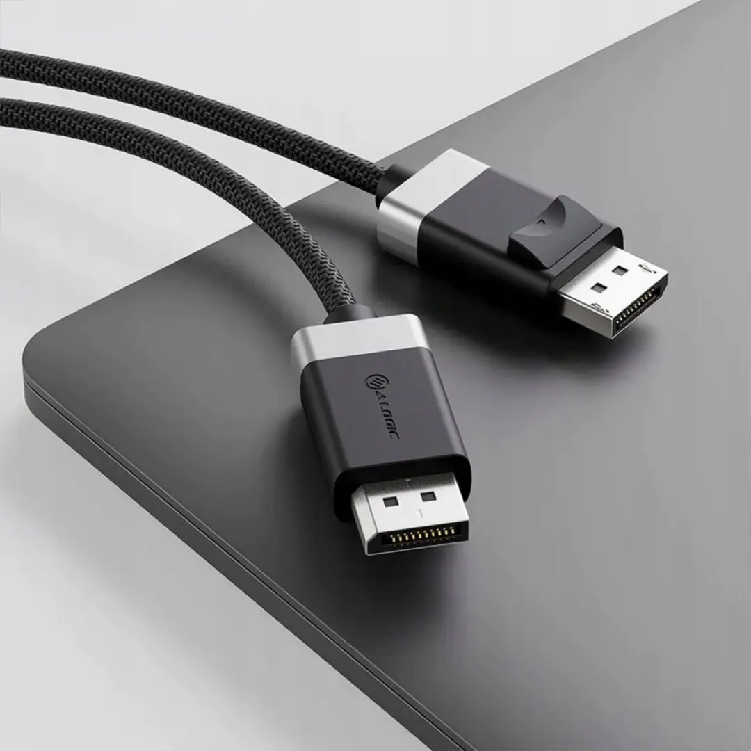Alogic Fusion DisplayPort Kabel FUDP1-SGR 8K 1m - afbeelding 2 van 4