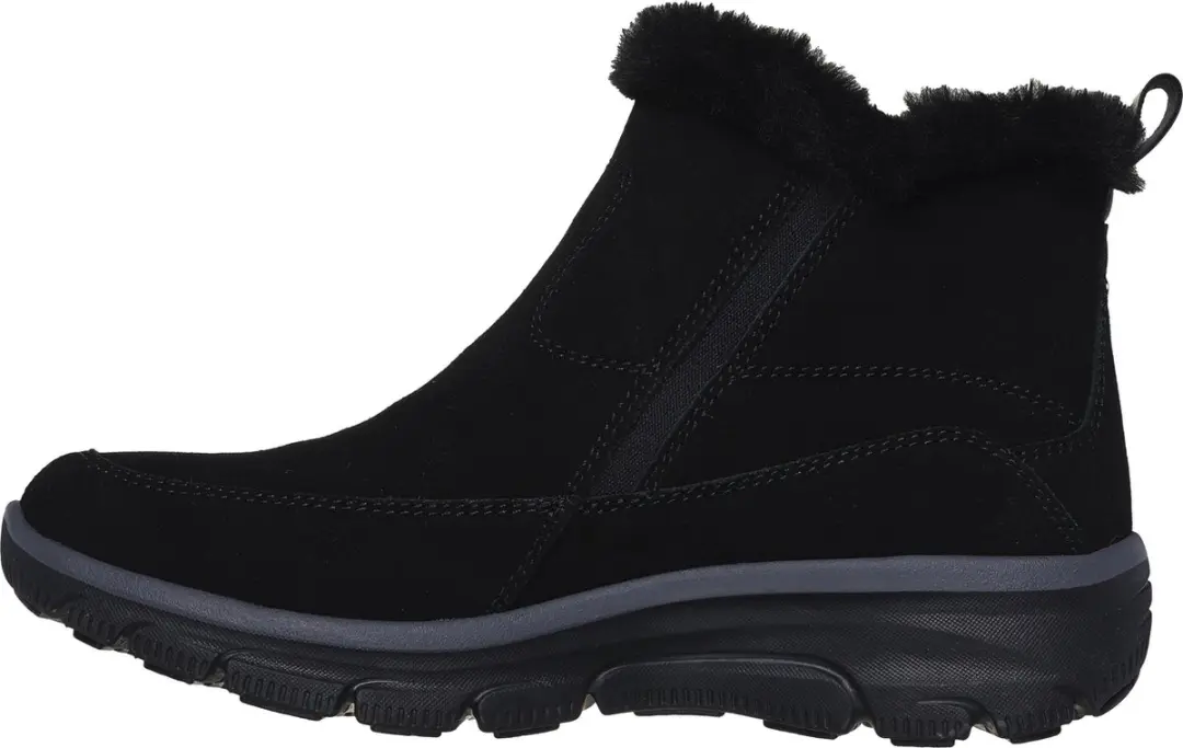 Skechers Easy Going Cool Zip Korte Laars - Zwart - afbeelding 3 van 6