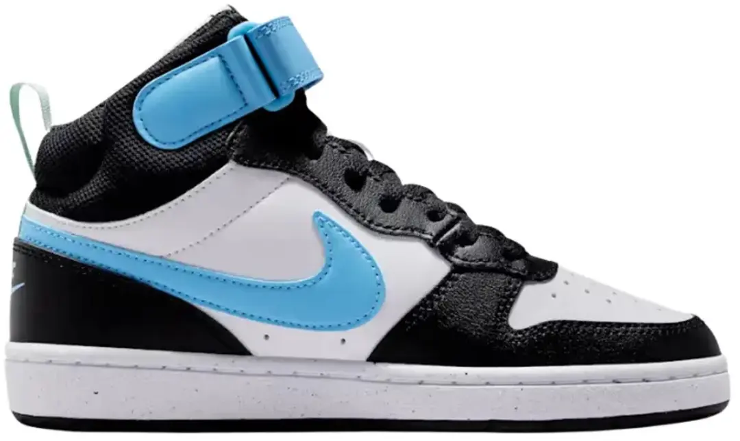 Nike Court Borough Mid 2 Kids Sneakers - Wit - afbeelding 6 van 6