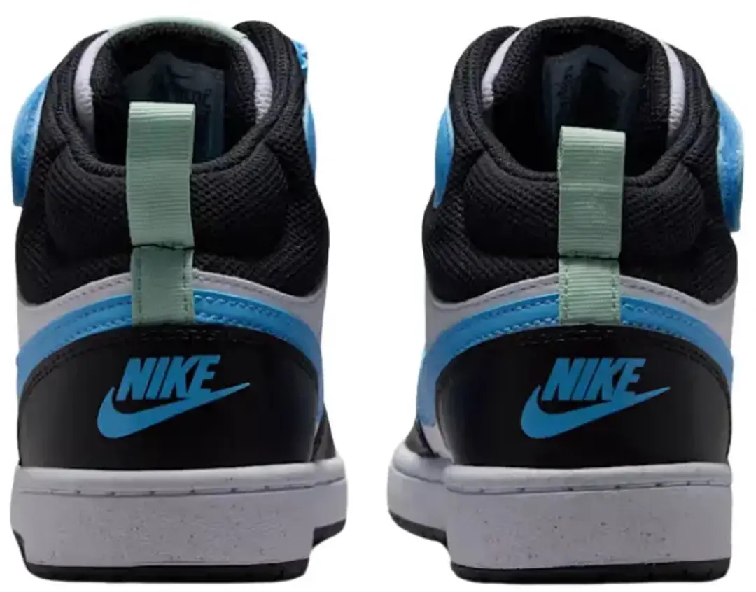 Nike Court Borough Mid 2 Kids Sneakers - Wit - afbeelding 3 van 6