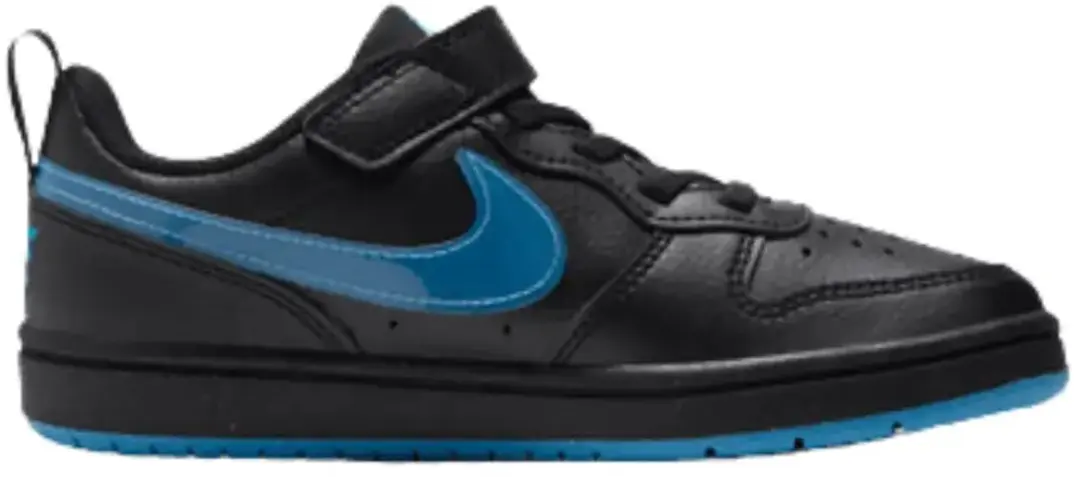 Nike Court Borough Low - Zwart - afbeelding 6 van 6