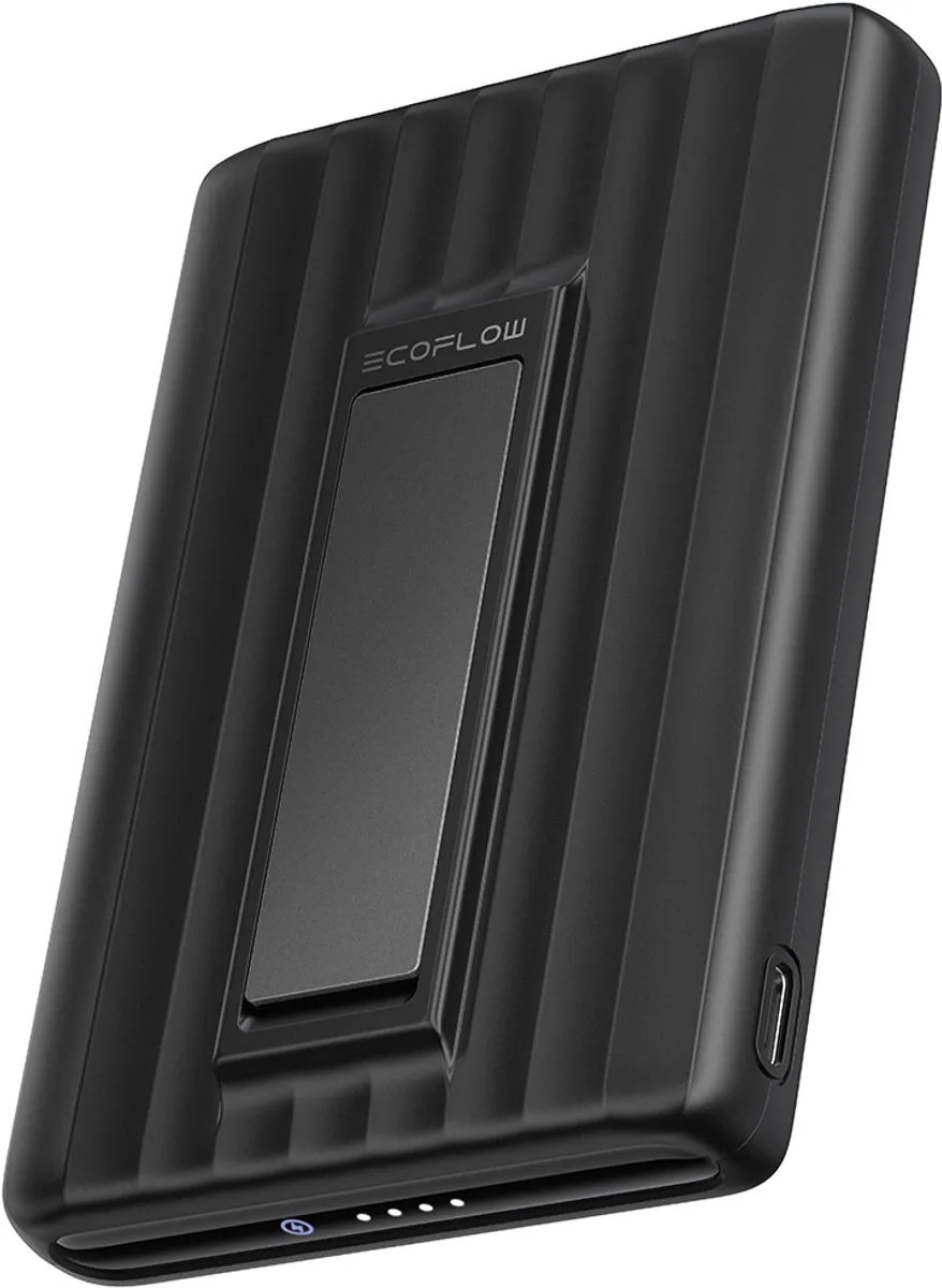 EcoFlow RAPID Mag powerbank 10.000 mAh - MagSafe - Magnetisch - Zwart