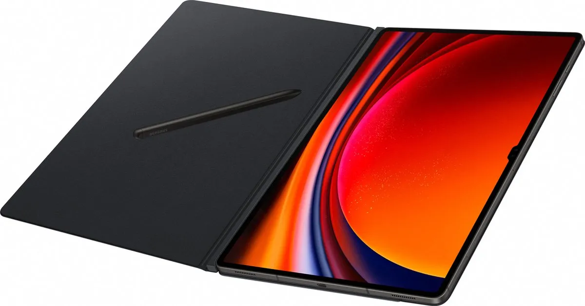 Samsung Galaxy Tab S9 Ultra Book Cover EF-BX910PBEGWW - Zwart - afbeelding 6 van 6