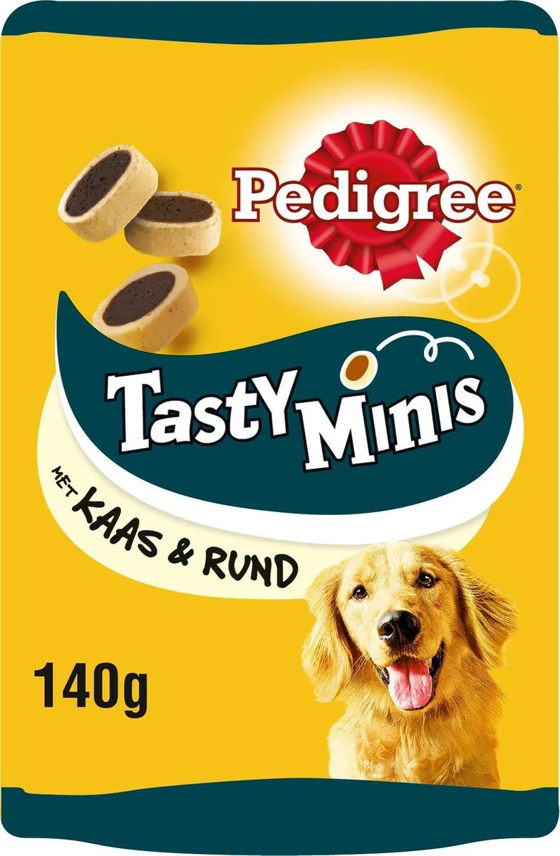 Pedigree Tasty Minis Cheesy Bites - Hondensnack 140g