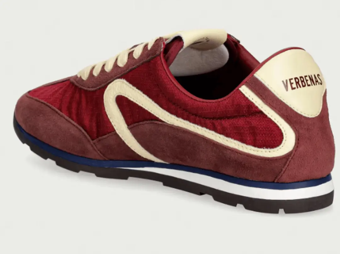 Verbenas Jamaica bordeaux dames sneakers