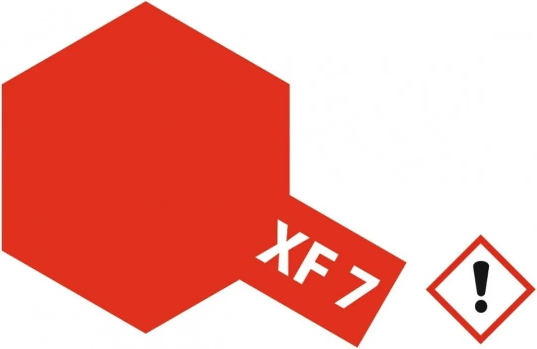 Tamiya XF-7 Acrylverf - 23ml - Rood Matt
