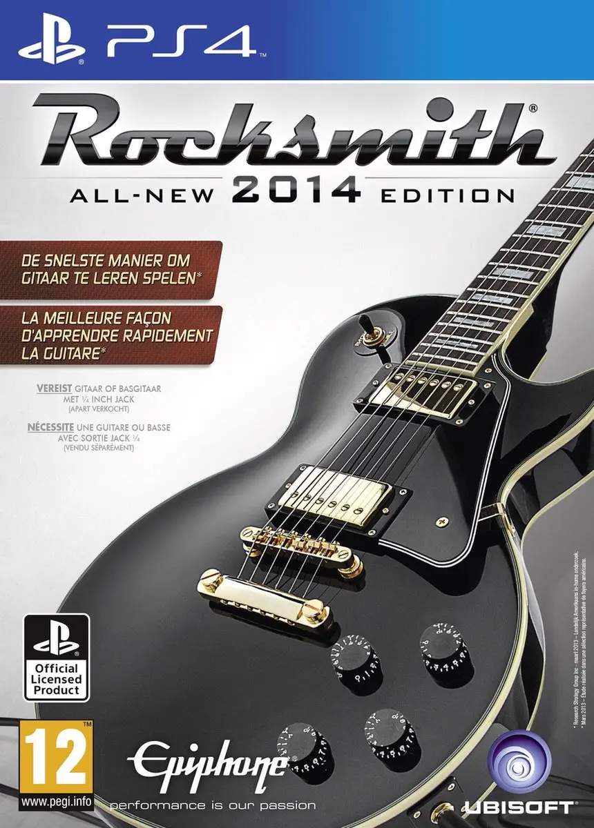 Ubisoft Rocksmith 2014 + Real Tone Cable - PS4 - afbeelding 2 van 2